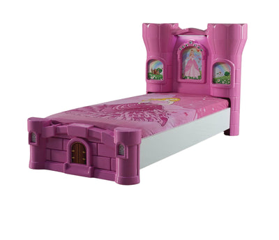 Single Pink Princess Bed